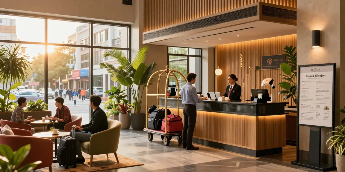 rokok88 login at a modern hotel lobby showcasing elegant decor and welcoming atmosphere
